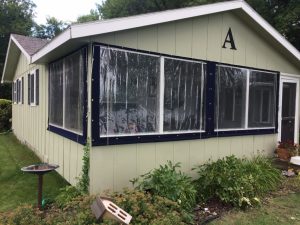 Porch curtains Clear Vinyl