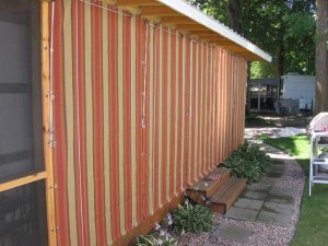 Roll up porch cabins Minnesota