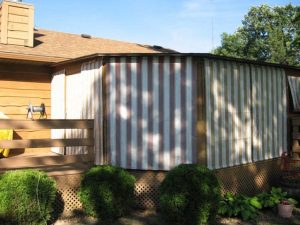 Roll up Porch curtains