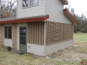 Sunbrella Roll up Canvas Curtains