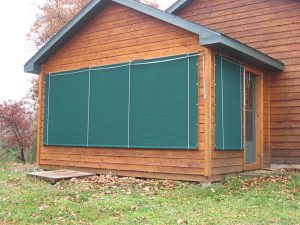 Roll up Porch Curtains