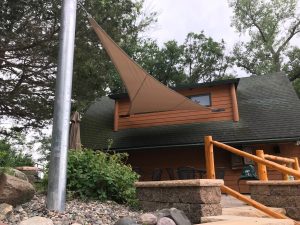 Cross Lake Minnesota Shade Sail