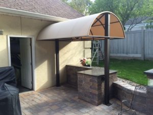Residential Round top Canopy